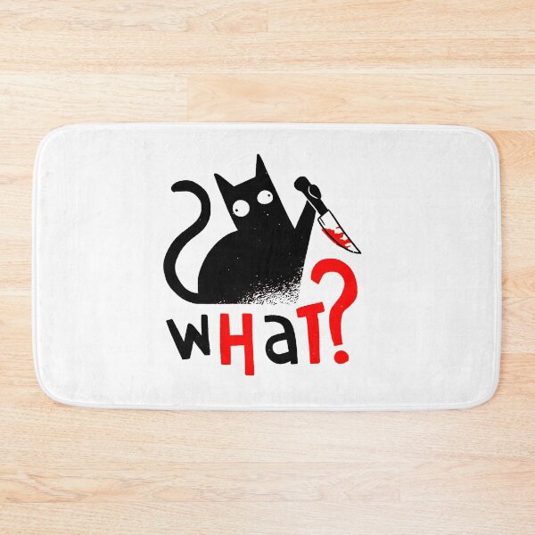 Item preview, Murder cat funny scary designed and sold by villainmaz.