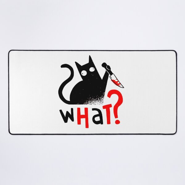 Item preview, Murder cat funny scary designed and sold by villainmaz.
