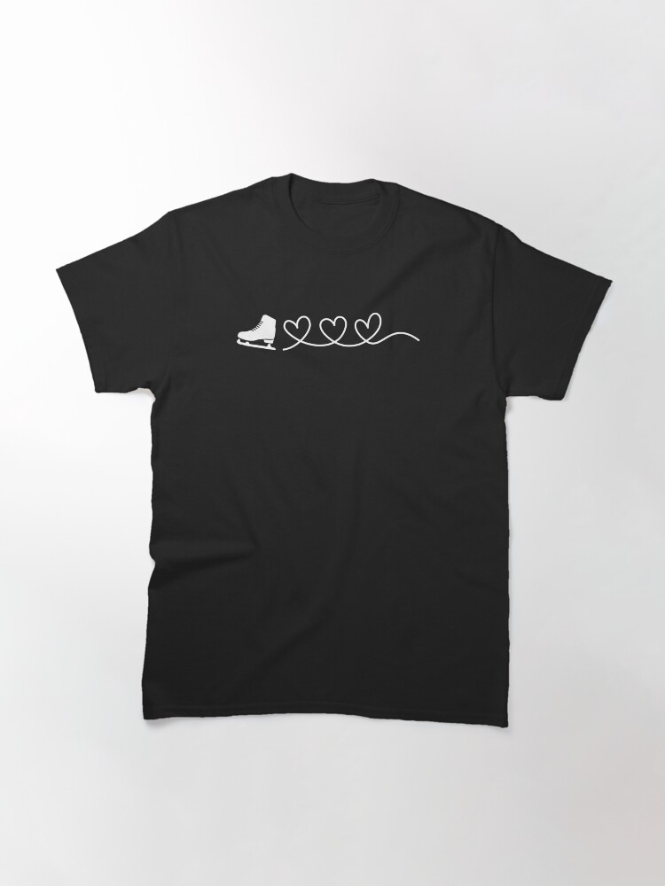 Thumbnail 3 of 7, Classic T-Shirt, Triple Figure Skating Love designed and sold by TripleTriple.
