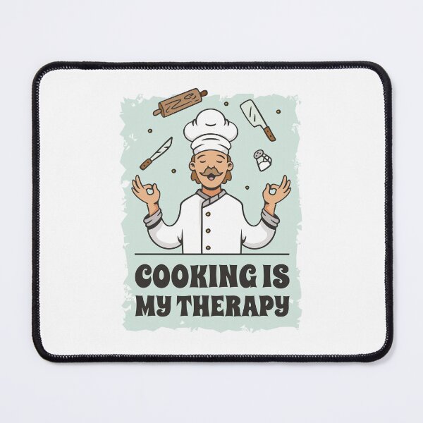 Item preview, Cooking is my therapy designed and sold by DerSenat.