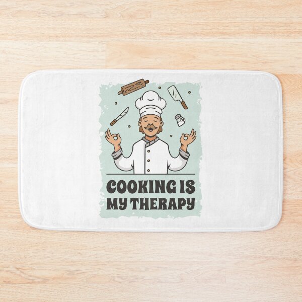 Item preview, Cooking is my therapy designed and sold by DerSenat.