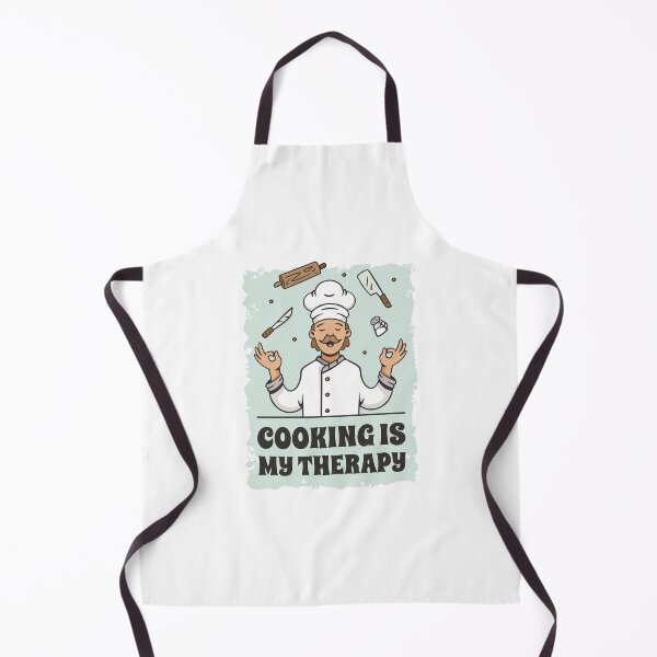Item preview, Cooking is my therapy designed and sold by DerSenat.