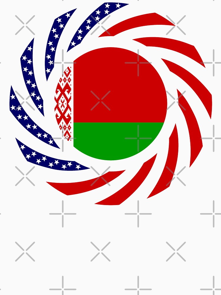 Belarusian American Multinational Patriot Flag Series by carbonfibreme