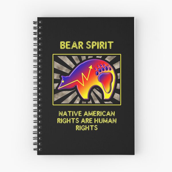 Item preview, Bear Spirit -- Native American Rights are Human Rights designed and sold by Samuel Sheats.