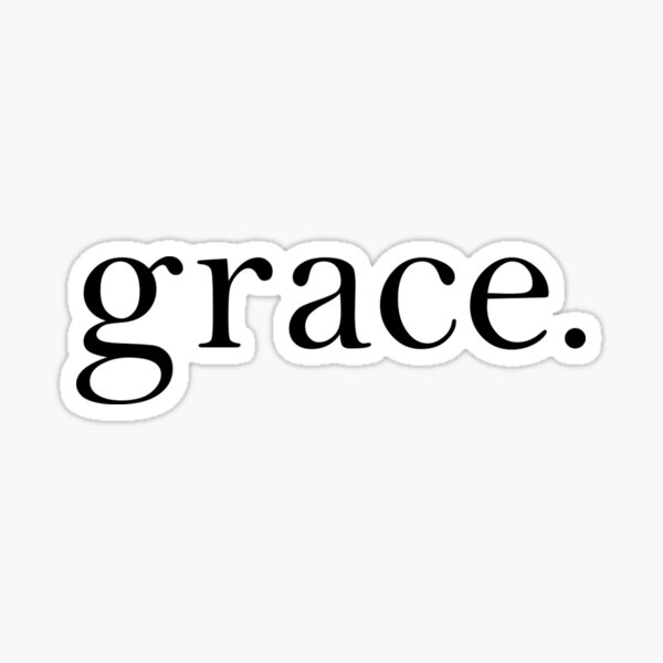 Grace Sticker
