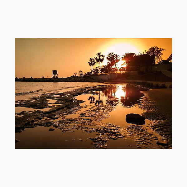 Summer Bliss - Limassol Cyprus Photographic Print