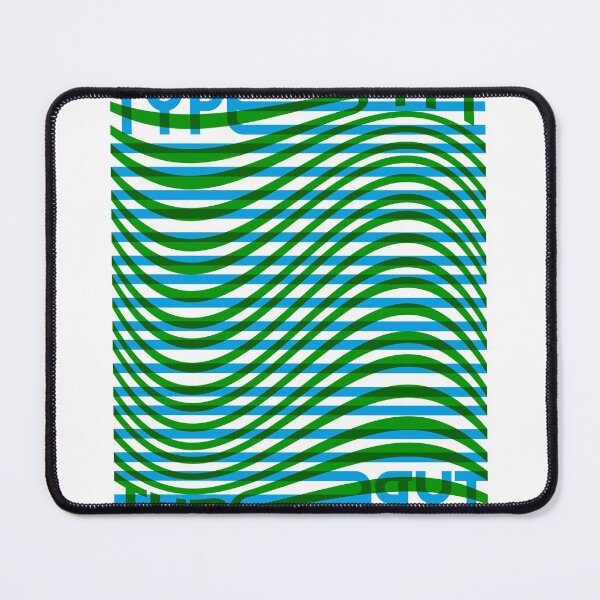 Item preview, Type Wave (Blue Green) designed and sold by John Uttley.