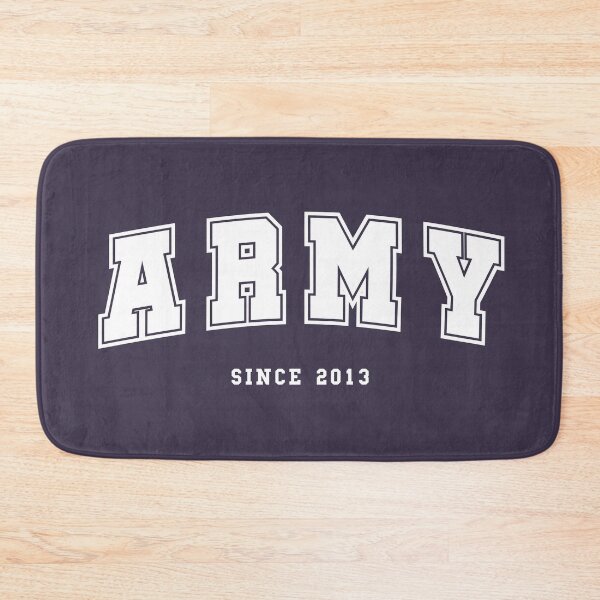 Item preview, BTS ARMY since 2013 college varsity style designed and sold by Morcawork.