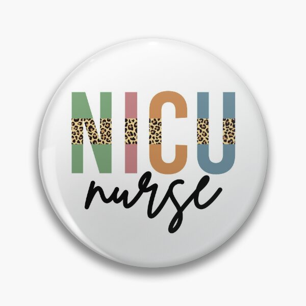 Item preview, NICU Nurse Cheetah print typography | Neonatal ICU Nursing | NICU Nurse appreciation gifts designed and sold by Violet Treasures.