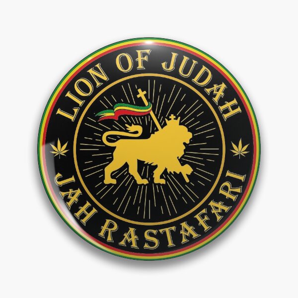 pins pin's flag badge metal lapel button rasta reggae jamaican flag jah haile 