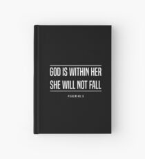 Christian Quote Hardcover Journal