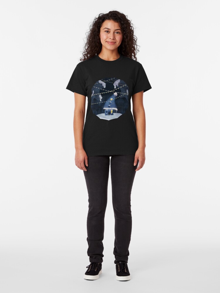 Alternate view of Into the Winter Woods Classic T-Shirt