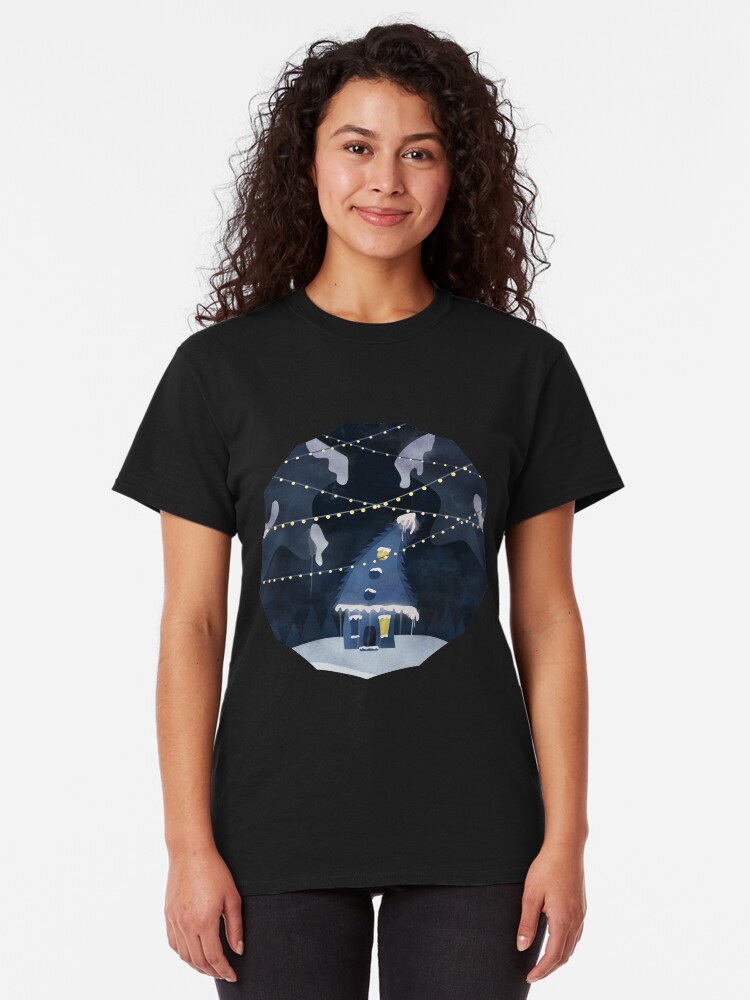 Alternate view of Into the Winter Woods Classic T-Shirt