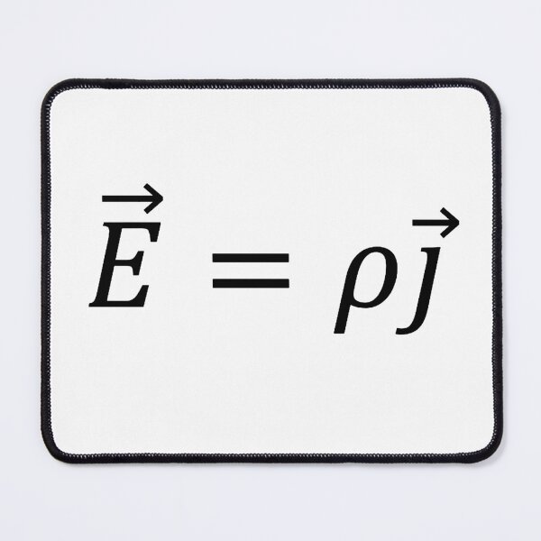 Item preview, local Ohm's law of electromagnetism, physics and science designed and sold by NoetherSym.