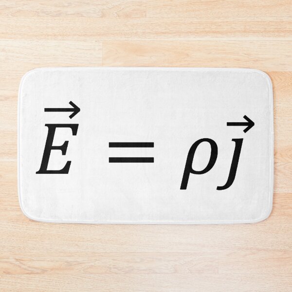 Item preview, local Ohm's law of electromagnetism, physics and science designed and sold by NoetherSym.