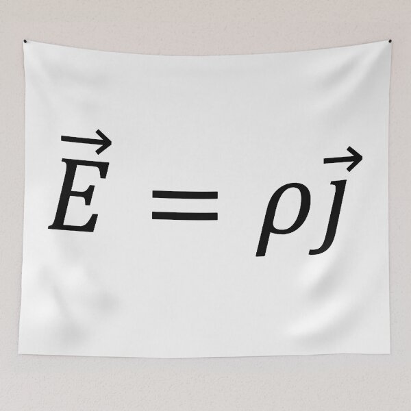 Item preview, local Ohm's law of electromagnetism, physics and science designed and sold by NoetherSym.