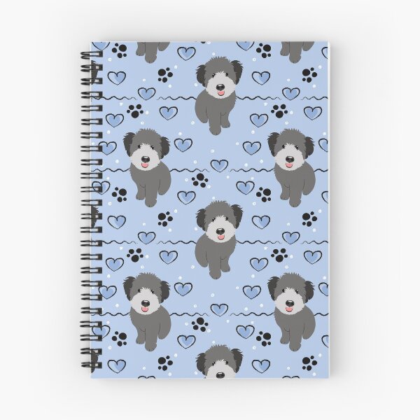 Item preview, Love Gray Grey Whoodle Wheaten Terrier Poodle Mix Puppy designed and sold by Lulupainting.