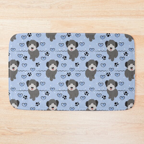 Item preview, Love Gray Grey Whoodle Wheaten Terrier Poodle Mix Puppy designed and sold by Lulupainting.