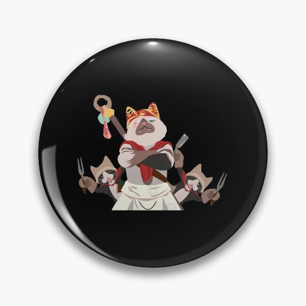 Item preview, Monster Hunter World Meowscular Chef  designed and sold by phamquynh.