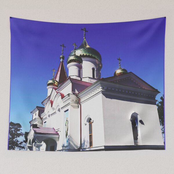 Item preview, Orthodox church with shining domes designed and sold by helenkaiy.