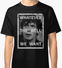 Bellamy - The 100 - Whatever the hell we want Classic T-Shirt