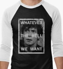 Bellamy - The 100 - Whatever the hell we want Men's Baseball ¾ T-Shirt