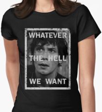 Bellamy - The 100 - Whatever the hell we want Women's Fitted T-Shirt