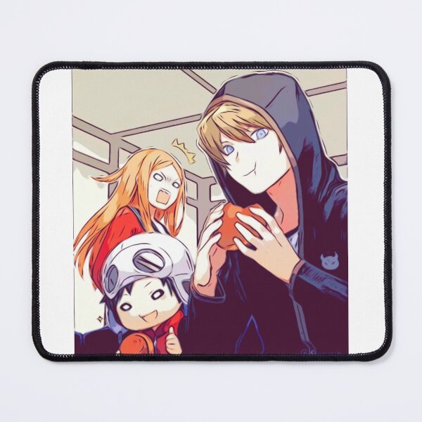 Item preview, World Trigger - Hyuse, Kirie and Yotaro Rindo (Sketch) designed and sold by Sicoria.