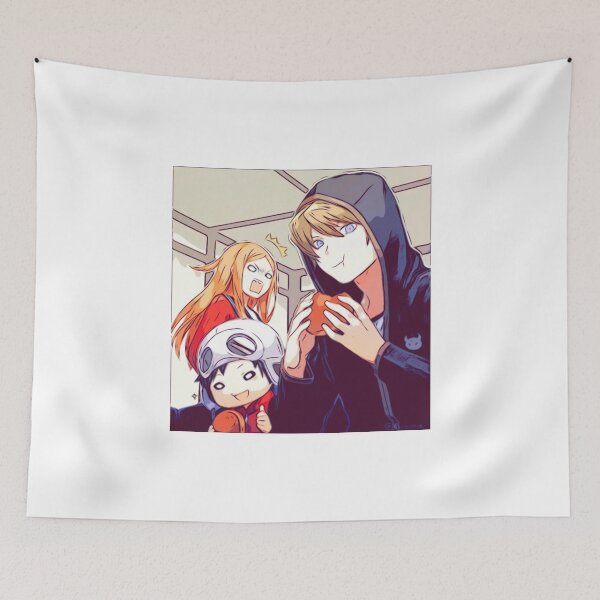 Item preview, World Trigger - Hyuse, Kirie and Yotaro Rindo (Sketch) designed and sold by Sicoria.