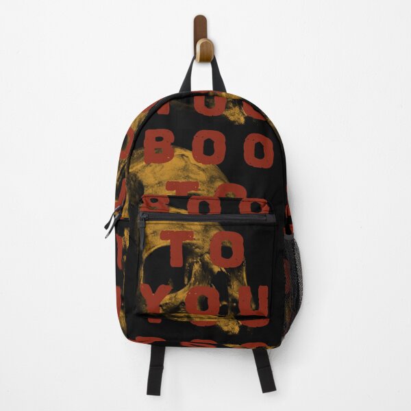 Item preview, "Boo to you too" Halloween design from CoolCleverCute - RED ORANGE text designed and sold by CoolCleverCute.