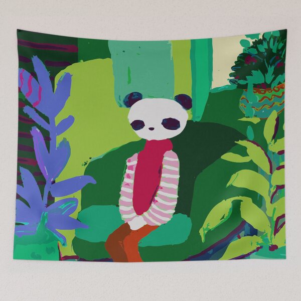 Item preview, Panda Portrait designed and sold by kkimg911.