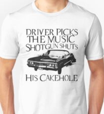 Driver Picks The Music Unisex T-Shirt
