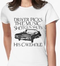 Driver Picks The Music Women's Fitted T-Shirt