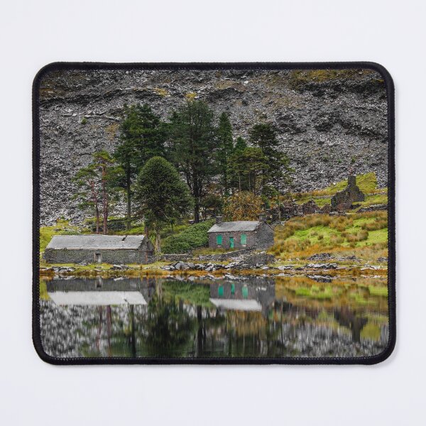 Item preview, Reflections at Cwmorthin Slate Quarry, Snowdonia designed and sold by heidipics.
