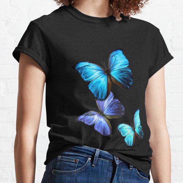 Butterfly t shirt for ladies