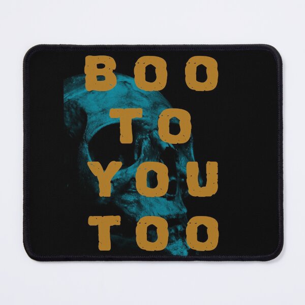 Item preview, "Boo to you too" Halloween design from CoolCleverCute - BLUE ORANGE designed and sold by CoolCleverCute.