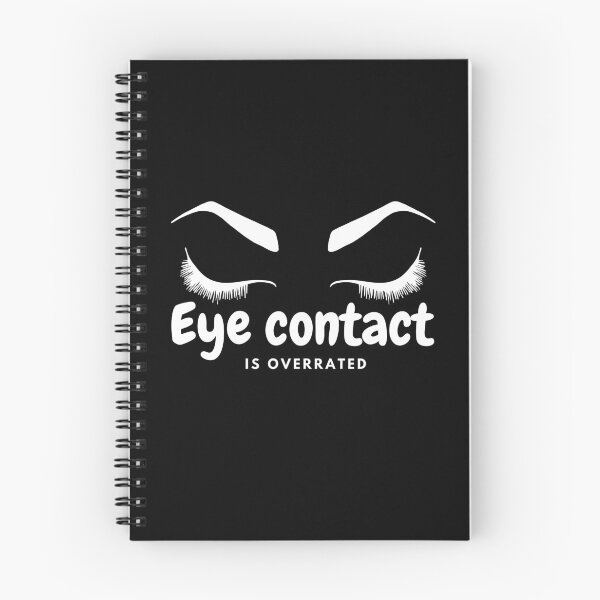 Item preview, Eye contact is overated designed and sold by Lillieoandco.