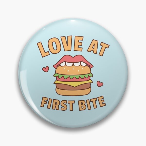 Item preview, Love At First Bite Burger designed and sold by rustydoodle.