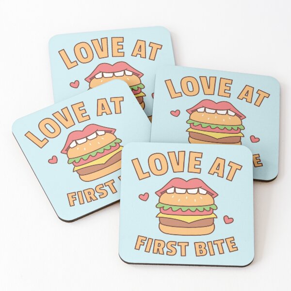 Item preview, Love At First Bite Burger designed and sold by rustydoodle.