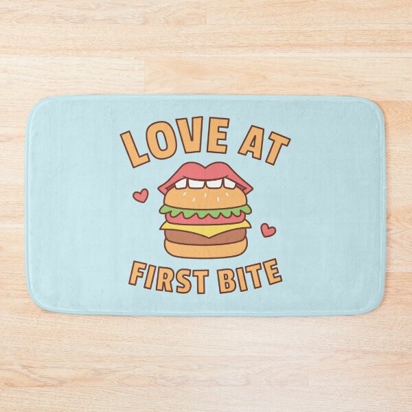 Item preview, Love At First Bite Burger designed and sold by rustydoodle.