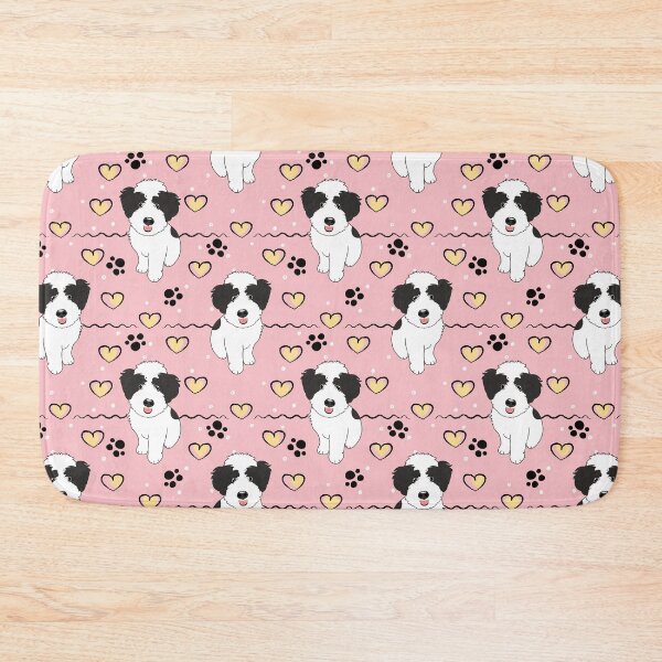 Item preview, Love Black and White Whoodle Wheaten Terrier Poodle Mix Puppy designed and sold by Lulupainting.