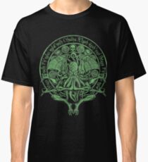 Der Idol Sick Green Variant Cthulhu Gott Art Classic T-Shirt