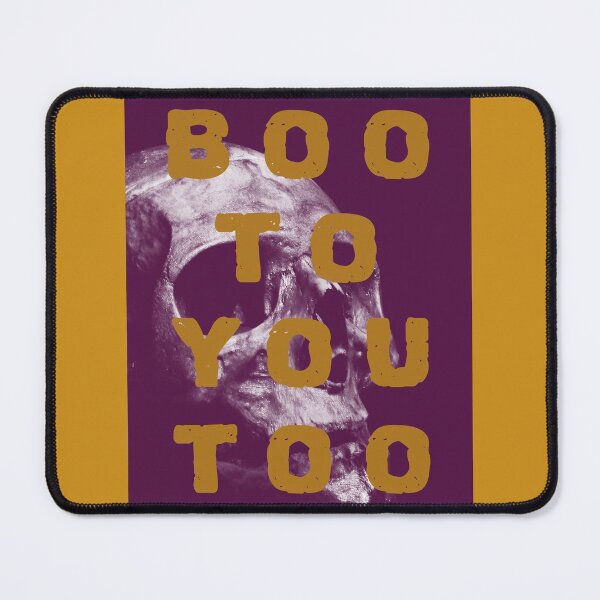 Item preview, "Boo to you too" Halloween design from CoolCleverCute - PURPLE ORANGE designed and sold by CoolCleverCute.