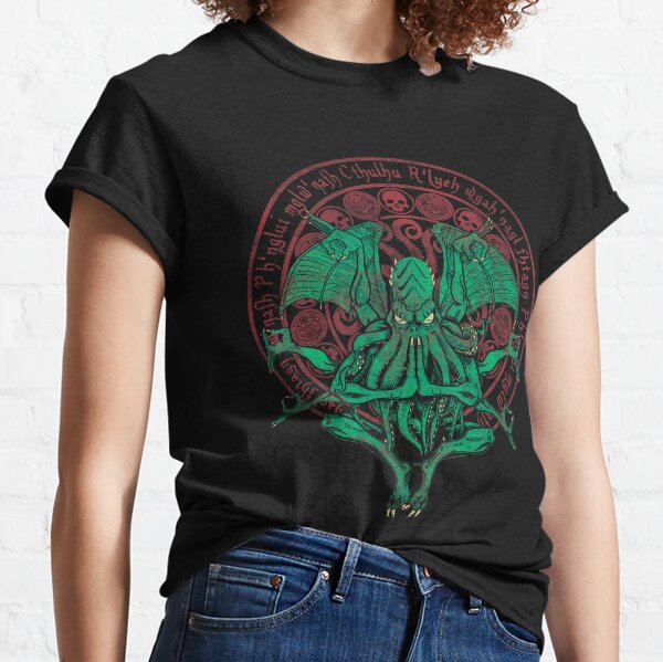 The Idol Cthulhu God Art Classic T-Shirt