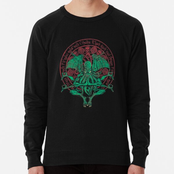 The Idol Cthulhu God Art Lightweight Sweatshirt