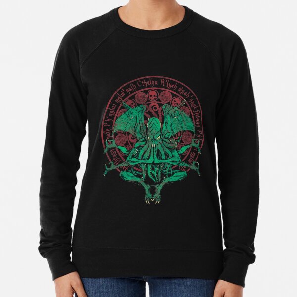 The Idol Cthulhu God Art Lightweight Sweatshirt