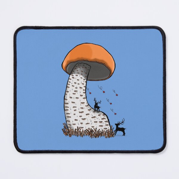 Item preview, Mushroom and deers designed and sold by Cecilia Lee.