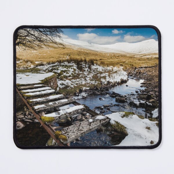 Item preview, Old Bridge and Snowy Mountain Views designed and sold by heidipics.