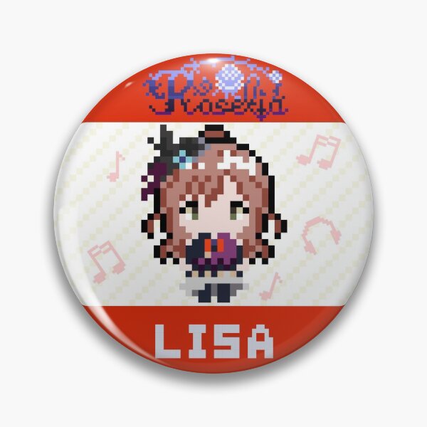 Item preview, Bang Dream !   Roselia Lisa Imai pixel art 2 designed and sold by travelgorgor.