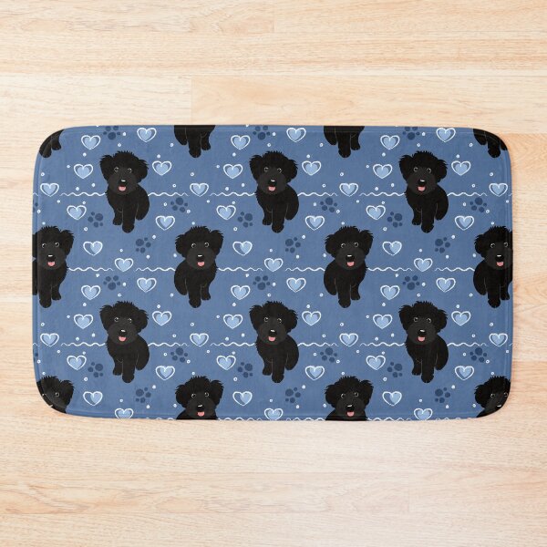 Item preview, Love Black Whoodle Wheaten Terrier Poodle Mix Puppy designed and sold by Lulupainting.